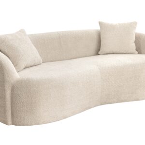 Sofa ELEMENTAL 180cm 2-zits bouclé champagne beige - 48106