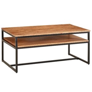 Salontafel acacia 100 cm breed - WL6.365