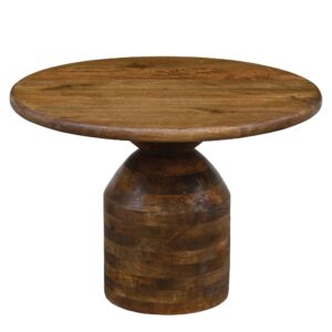 Salontafel mangohout 60 cm rond WL7.434