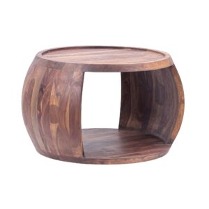 Salontafel sheeshamhout 60 cm rond - WL7.409