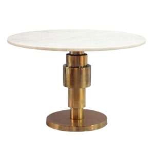 Salontafel wit marmeren blad 60x60 cm Wit - WL7.372