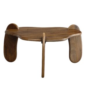 Salontafel walnoot massief hout 78 cm - WL7.158