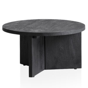Salontafel mango zwart 60 cm - WL6.985