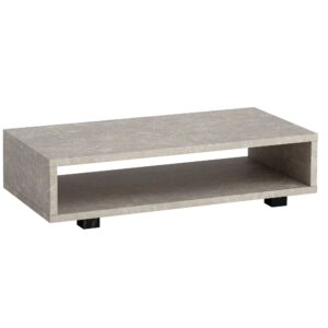 Salontafel beige steenlook 100 cm - WL6.934