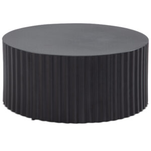 Salontafel zwart metaal 67 cm breed - WL6.760