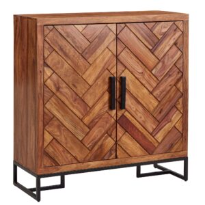 Schoenenkast sheeshamhout 100 cm diep - WL6.530