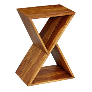 Bijzettafel sheeshamhout 30 cm breed - WL6.175