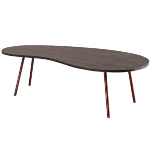 Salontafel JAI acaciahout grijs 122x63 cm - WL5.618