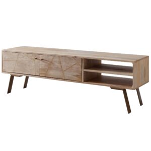 Tv-meubel SIKAR mangohout 145x47 cm - WL5.607