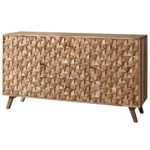 Dressoir REWA acaciahout bruin 140 cm - WL5.598