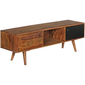 Tv-meubel REPA zwart 140 cm breed - WL1.973