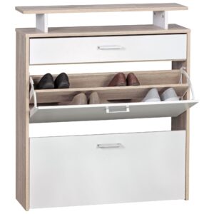 Schoenenkast eiken 24 cm breed - WL1.794
