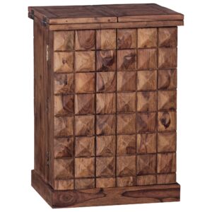 Barkast sheeshamhout opvouwbaar 50x91x64 cm - WL1.735