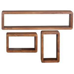 Wandplank BOHA sheeshamhout 80 cm - WL1.525