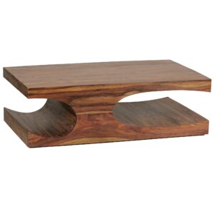 Salontafel sheeshamhout bruin 118 cm - WL1.521