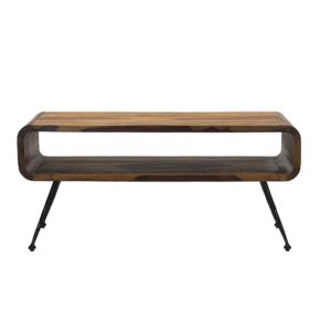 Salontafel sheeshamhout 100 cm retro - WL7.415