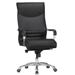 Bureaustoel BIGBOSS imitatie leer zwart - SPM1.404