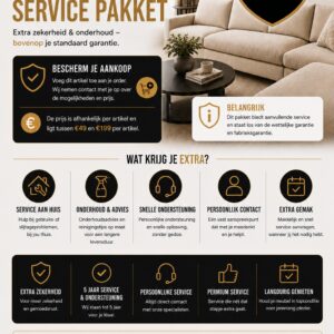 All-In House Service Pakket voor textiel en leder