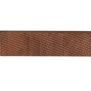 TV-bord ADLON 160 cm 3D massief hangend mangohout - 47586