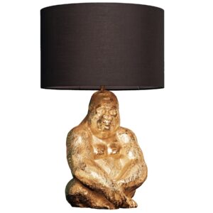 Lamp GORILLA 60cm goud zonder lampenkap - 43193